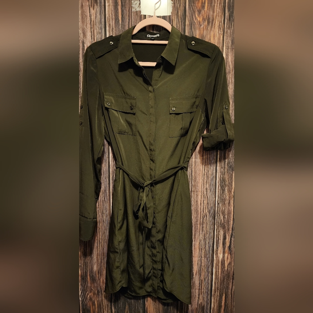 Express shirt dress with Belt
